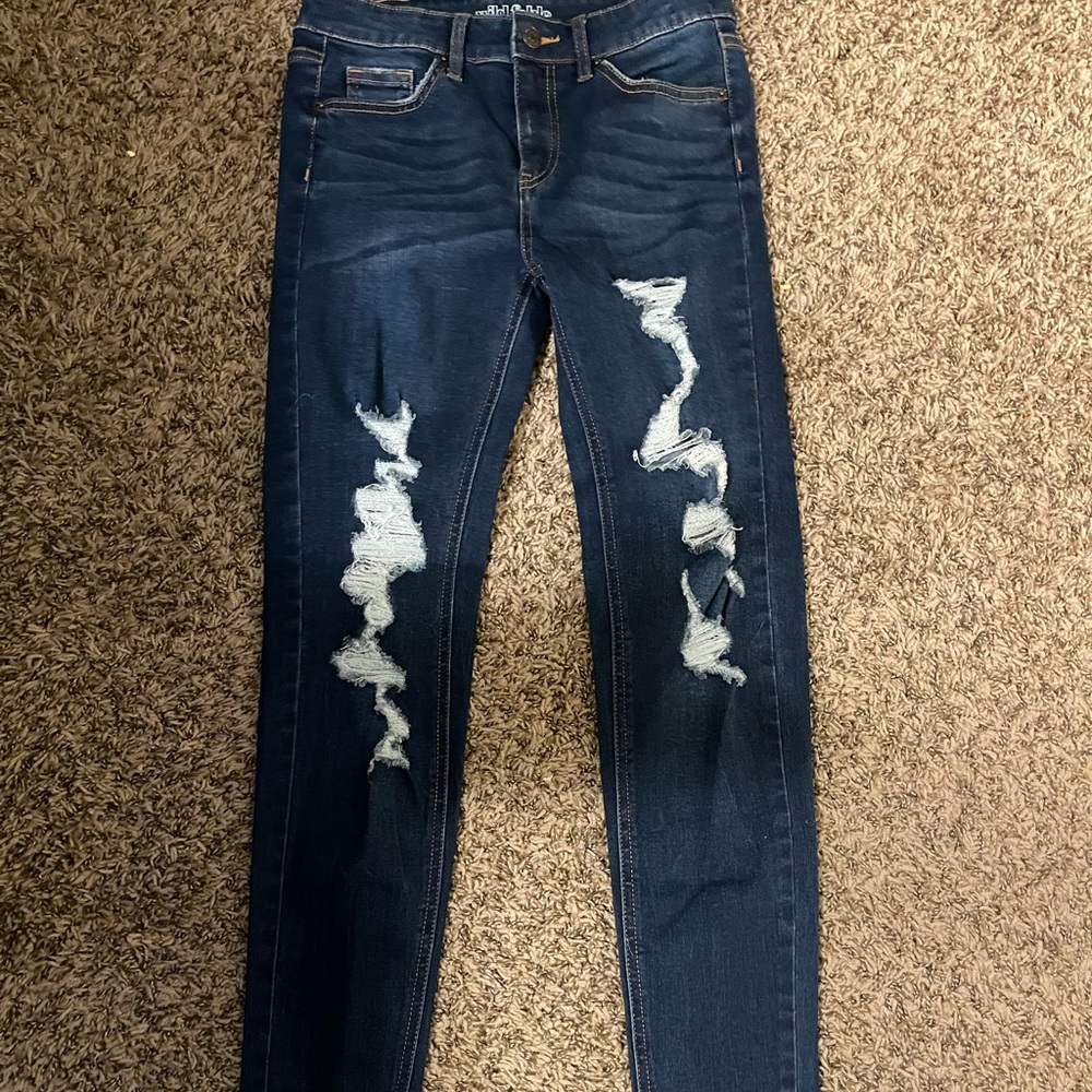 Wild Fable Distressed High Waist Skinny Jeans
